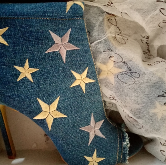 👠 GLAMOUR CHIC 🌼 3 DIFFERENT COLORS 🖤🤍💙 - Picture 14 of 14